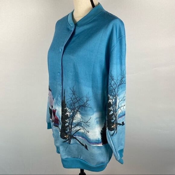 Blair Winter Island Long Sleeve Sweater size Med - Picture 2 of 4